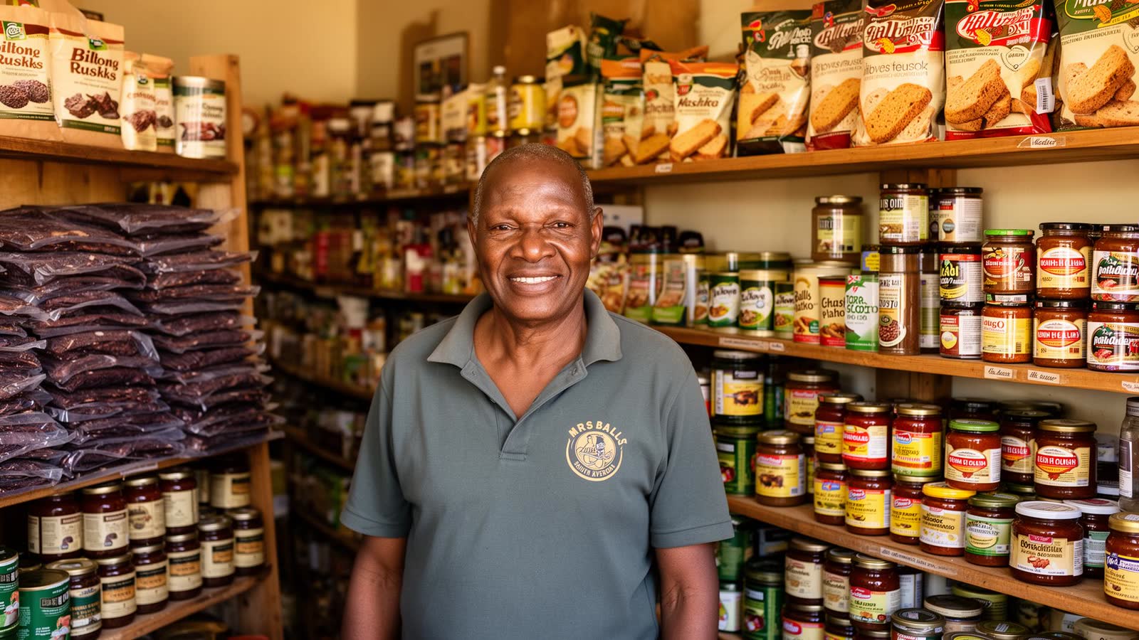 South African grocery shop owner in Australia